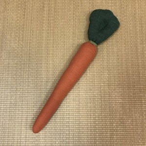 Handmade Cushion Carrot