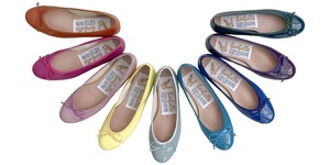 Build-To-Order Manufacturing Color Ballet Shoes Enamel Light-Weight Flat Sole Comfort 2