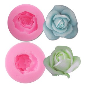 Material Flower Silicon 2-types 1-pcs