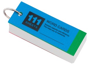 111単語カード スタンダードサイズ