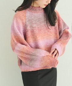Dyeing Dolman Knitted Pullover