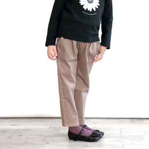 自社工場ストレッチチノタックテーパード（90-160cm)子供服ブランド『L.COPECK（エルコペック）』C7453A