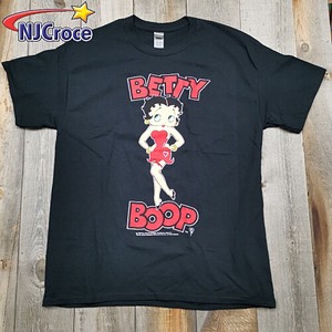 【Betty Boop】Tシャツ Basic BB-NJ-TS-611-BK ブラック