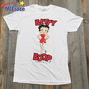【Betty Boop】Tシャツ Basic BB-NJ-TS-611-WH ホワイト