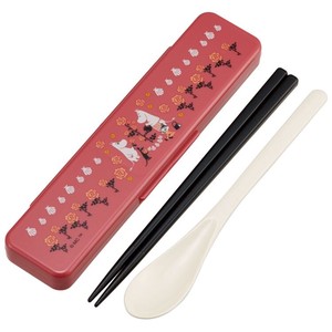 【スケーター】抗菌音のならない箸・箸箱セット 箸18cm 【ムーミン ママズローズ】日本製