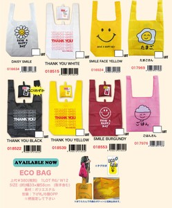 Eco Bag type Purse Shopping Bag Pop