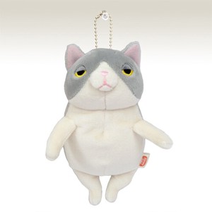Soft Toy Gray Mochi-cat