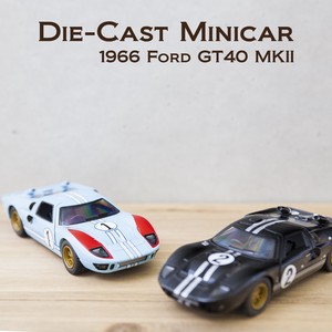 ダイキャストミニカー(M) 5" 1966 Ford GT40 MKII(Heritage Edition)1:32【ロット12台】