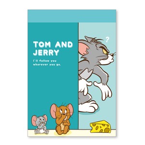 T'S FACTORY Memo Pad Mini Tom and Jerry Memo Made in Japan