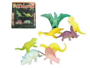 光る恐竜ワールドミニ（玩具　おもちゃ　男の子　恐竜　蓄光）