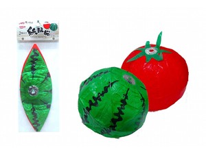 2枚入り紙風船（スイカ・トマト）（懐かし　昭和　紙風船　玩具　おもちゃ）