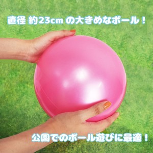 カラーボール　パールピンク（アウトドア　室内　玩具　おもちゃ）
