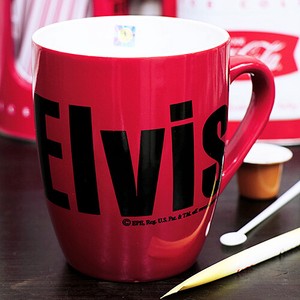 【ミュージック ＆ フィルム スター】エルヴィス・プレスリー マグカップ I Love Red EP-MSP-MG-E8092