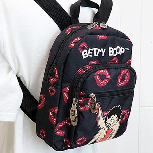 【Betty Boop】ミニ バック パック（リュック）シッティング ウィズ リップス BB-DN-BP-BN92010D-7B
