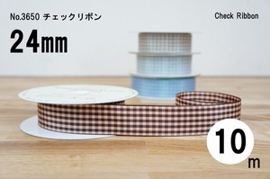 Checkered Ribbon No.3 650 Checkered Ribbon 4 mm 10 Selling Gingham Check