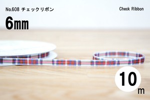 Checkered Ribbon No.6 Checkered Ribbon 6 10 Selling Tartan Check