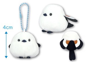 "Puchimaru Animals" Soft Toy FukuFukuShimaenaga[ Stuffed animal of Bird ]