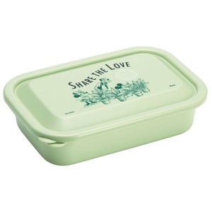 Bento Box Mickey Skater Dishwasher Safe Green Made in Japan