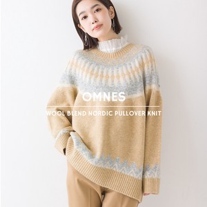 Sweater/Knitwear Pullover Knitted Nordic Pattern