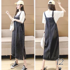Overall Skirts Jumper Skirt 2-colors