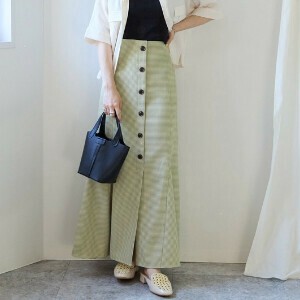 裙子 人鱼裙 格子图案