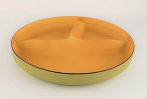 Divided Plate M Green Made in Japan