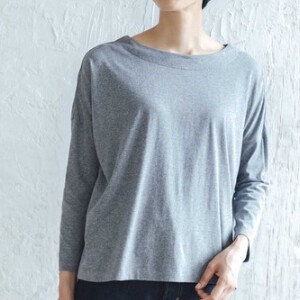 T-shirt Top Drop-shoulder Organic Cotton