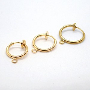 Gold/Silver Earrings Stainless Steel 13mm