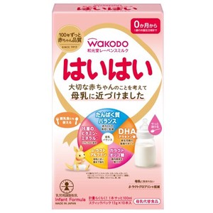 アサヒグループ食品（WAKODO）【欠品】 調製粉乳 レーベンスミルク はいはい スティックパック