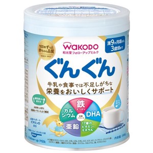 アサヒグループ食品（WAKODO） 調製粉乳 フォローアップミルク ぐんぐん 300g