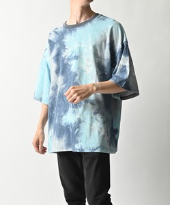 【2022春夏新作】タイダイ染め半袖TオーバーサイズTシャツ