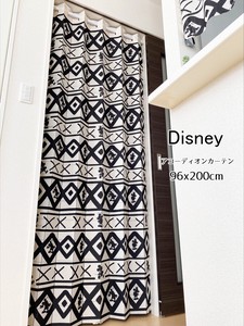【受注生産アコーディオンカーテン】Disney ミッキー「MID_CENTURY_BOHO」96x200cm【日本製】