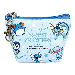 Pocket Monster Triangle Mini Pouch Color Blue