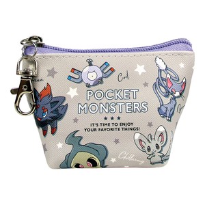 Pocket Monster Triangle Mini Pouch Color Gray
