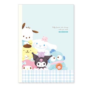 Sanrio B5 Grid Notebook Fluffy