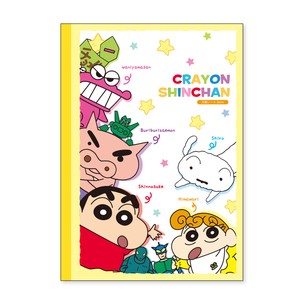 "Crayon Shin-chan" B5 Grid Notebook Toy Everyone