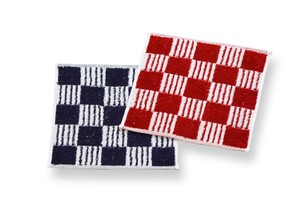 Jacquard Towel Handkerchief Checkered
