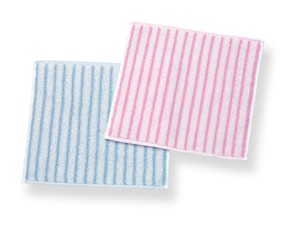 Jacquard Towel Handkerchief Stripe