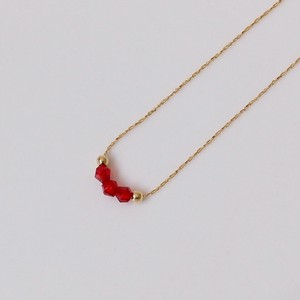 Gold Chain Accented Necklace