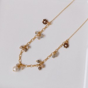Czech Republic Pearl Bohemian Beads Flower Making Natural stone Necklace