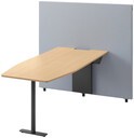 コラボ家具　ブラケッツ　テーブル　パネル脚　W1500