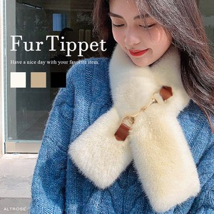 2 Eco Fur Tippet