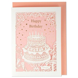 Birthday Card Laser Cut Processing Birthday Cake