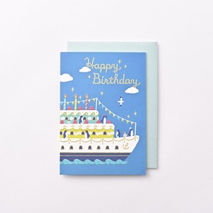 Greeting Card Penguin Casual