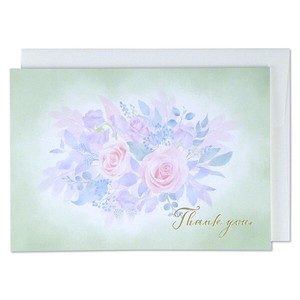 Thank you Card Flower Illustration Thank you