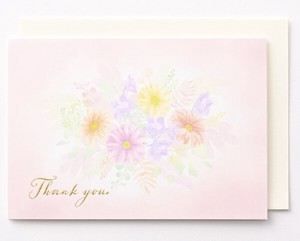 サンキューカード ■お花のイラスト ■サンキュー