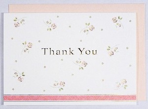 Thank you Card Flower Illustration