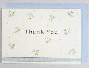 Thank you Card Flower Illustration