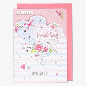 Wedding Card Cutters/Mold 2 Heart Illustration