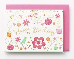 Greeting Card Mini Bird Casual Flowers Popular Seller